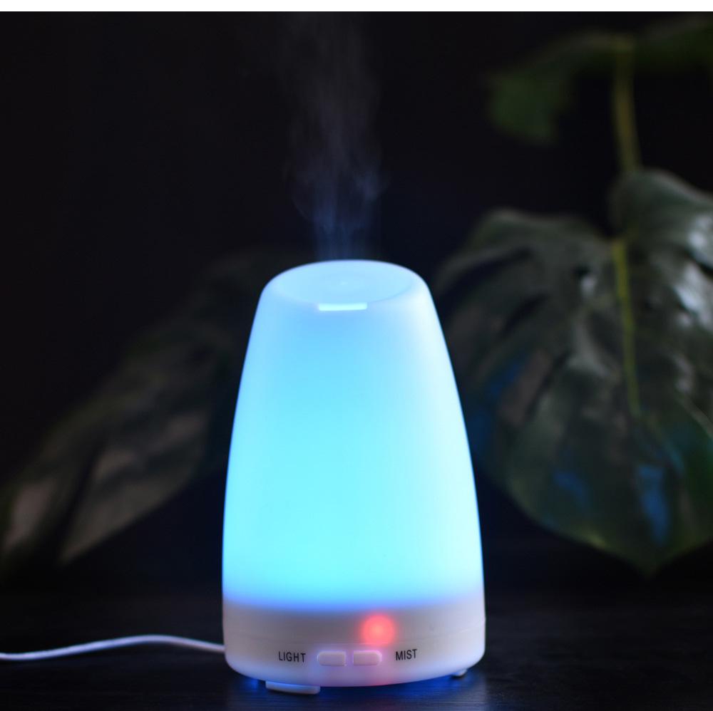 Creative Wood Grain Ultrasonic Aroma Humidifier for Home and Office