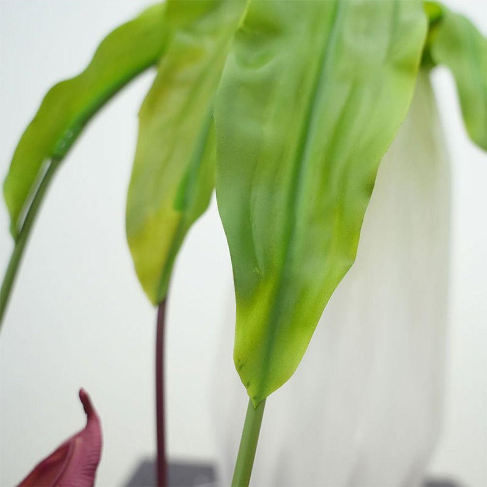 Multicolor Artificial Pitcher Plants Greenery Accessories Green Leaves Hanging Green Plants Photo Props Faux Plant