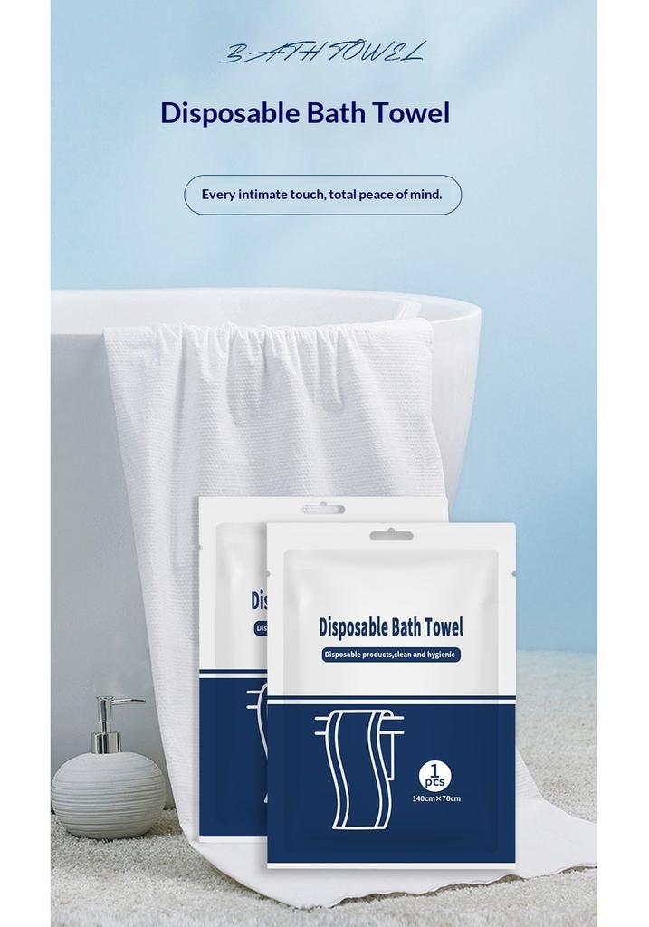 Disposable Thick Large Travel Towels & Hand Towels Portable Single Packed Hotel Motel Towels for Trip Business Use China Origin