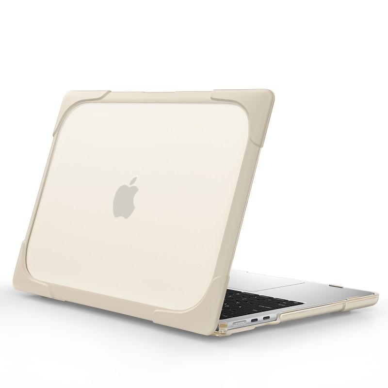 MacBook Air 13.6 Inch Protective Case With Heat Dissipation Stand Shockproof PC Shell M1 M2 M3 Models