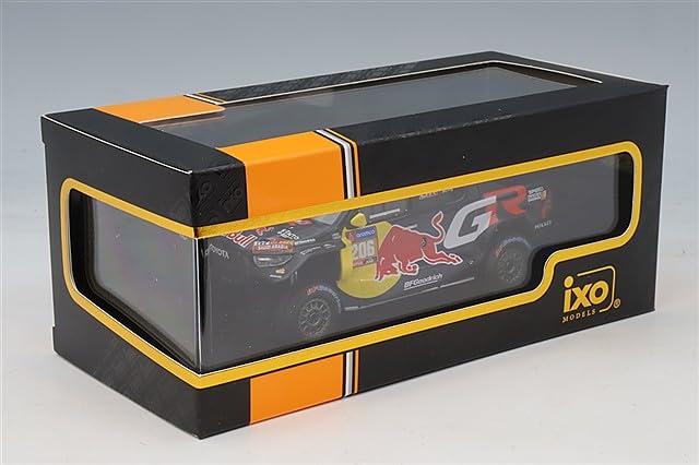 IXO Scale Toyota GR DKR Hilux Evo T1U 2024 Dakar Rally Monleon 1/43 #206 L. Moraes/A.