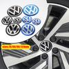 2026 Hot For VW VOLKSWAGEN For Volkswagen GTI Golf Scirocco Jetta Passat Car Styling Wheel Center Hub Cap Sticker Badge Decorat