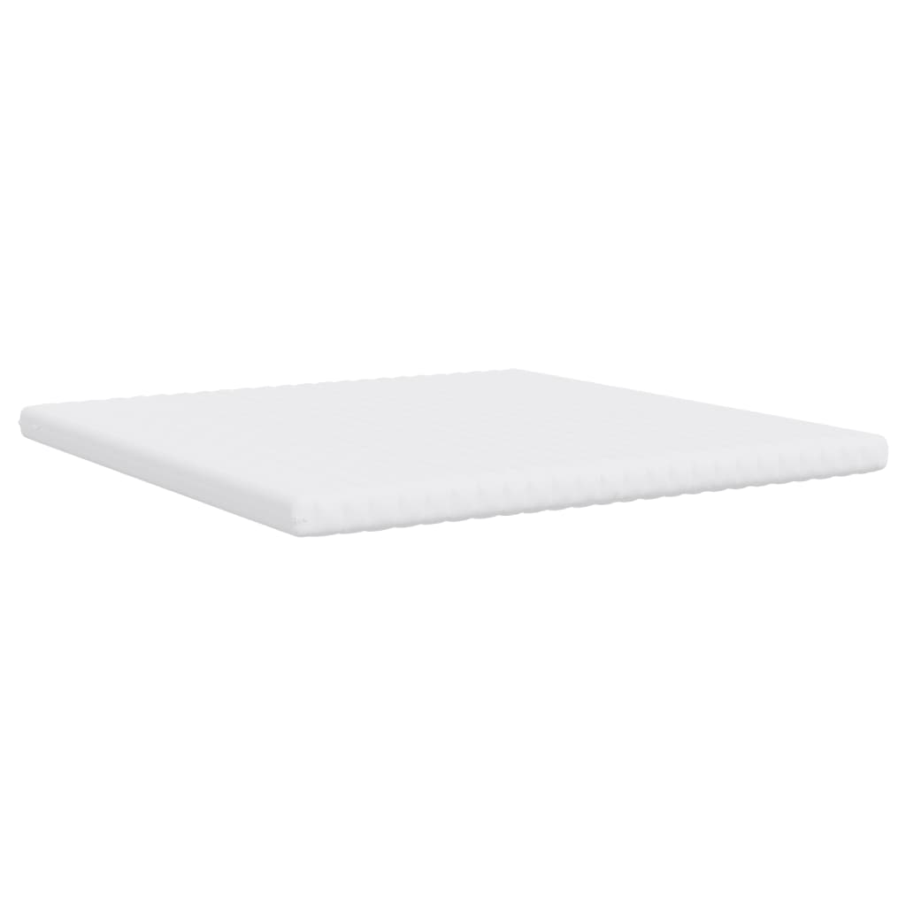 Vidaxl Materac Piankowy, Biały 200X200 Cm, 7-Strefowy, Twardość 20 Ild