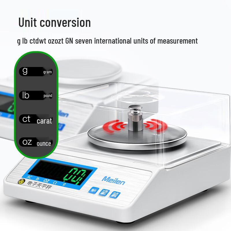 Meilin High-Precision Laboratory Analytical Electronic Balance
