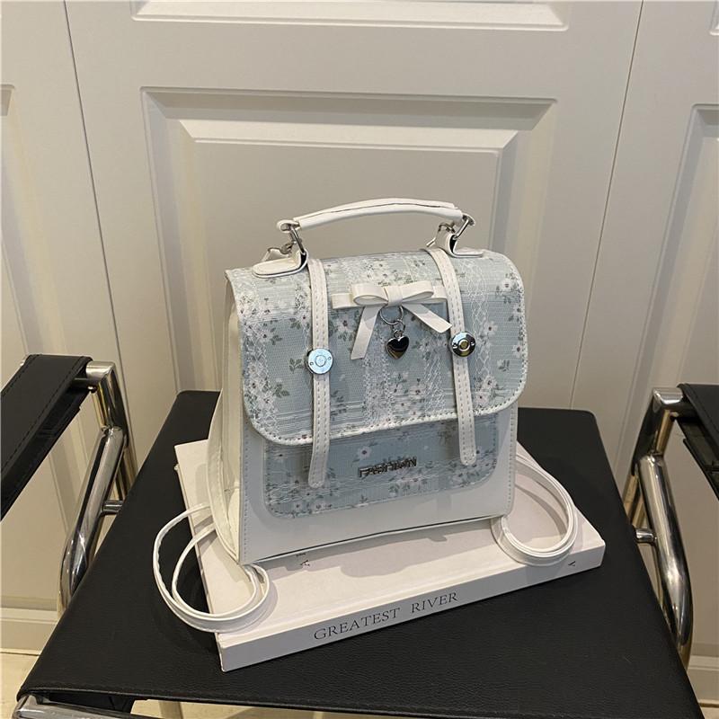 2026 New Women's Bag, Simple Solid Color Commuting Single Shoulder Crossbody Bags, Fashiable and Stylish Texture Backpack