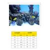 Korallen-Aquarium-Hintergrund Unterwasser-Poster Fischbecken-Wanddekorationen Aufkleber 61 x 30cm