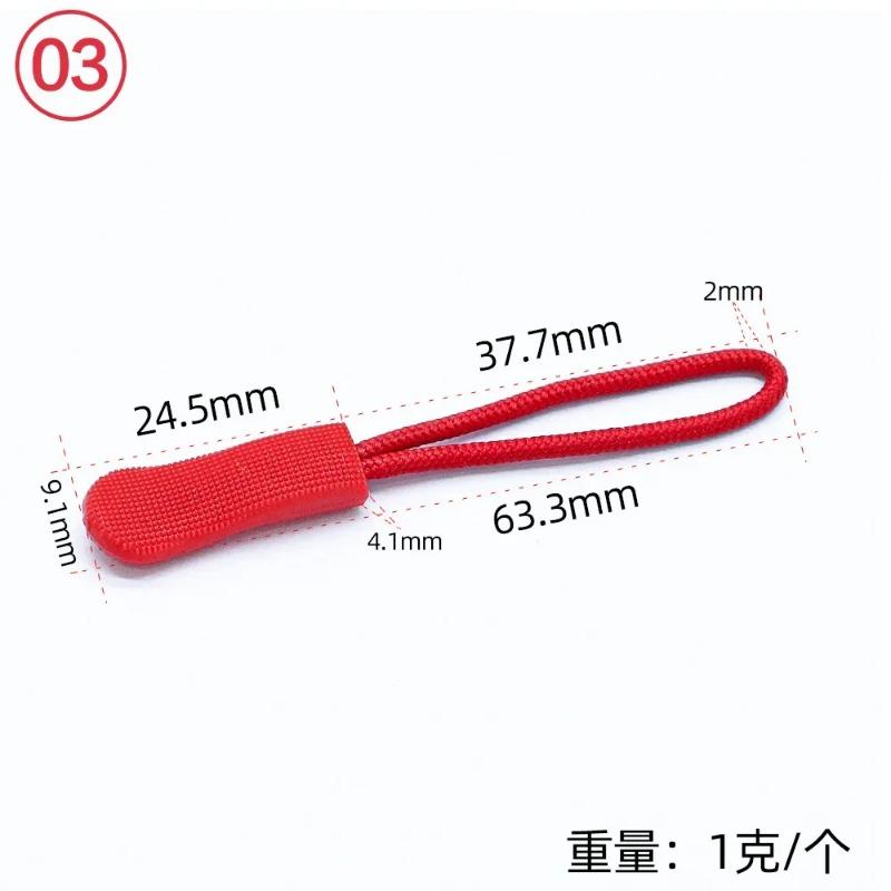 20Pcs TPU Environmentally Friendly Zipper Head Replacement Clip Broken Buckle Fixer Zip Cord Bag Suitcase Tent Zipper Head