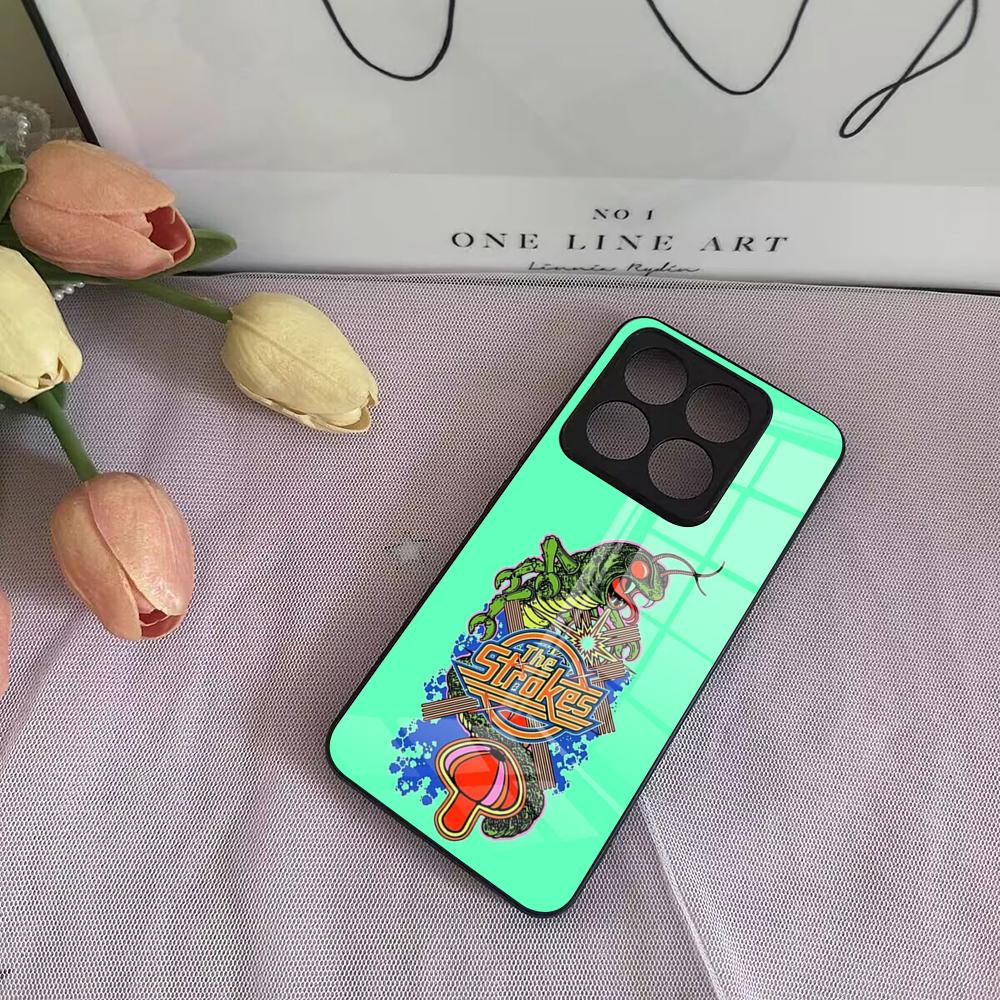 Band The Strokes Phone Case For Xiaomi Poco F3 F4 F5 F6 X3 NFC X4 GT X5 6 M3 M4 M5 M5s M6 Pro 4G 5G Glass Cases
