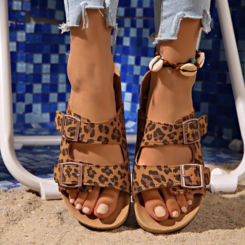 Mode Damen Anti-Rutsch Hausschuhe Sommer Outdoor Flache Strandsandalen Frau Flache Slipper Leichte Designer Schuhe Pantoletten Damen