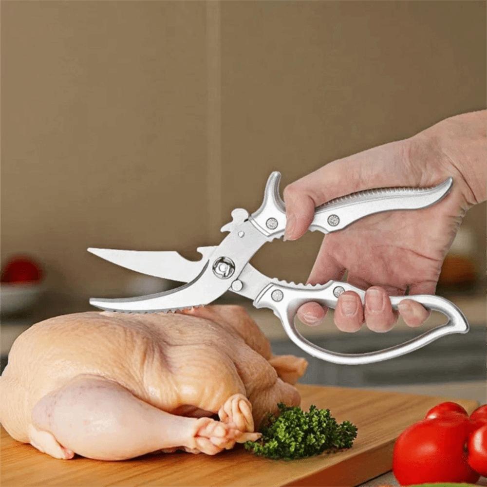 Steel Chicken Bone Shear Rust-proof Chicken Claw Scissor Practical BBQ Scissor Poultry