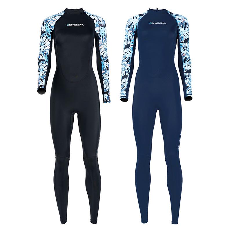 Breathable Long-Sleeve Sun Protection Wetsuit: Quick-Dry Diving, Snorkeling, Surfing, Swimming Suit