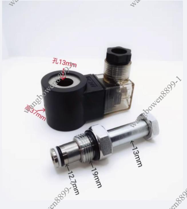DHF08-220 Hydraulic Solenoid Valve 2 Positions 2 Normally Closed SV08-2NCP