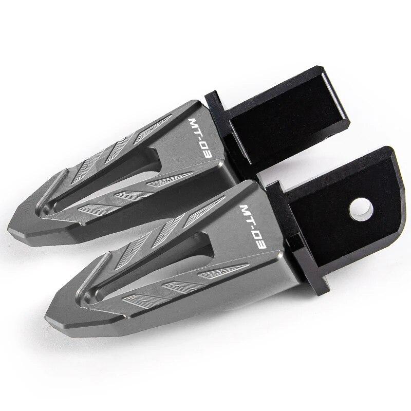 For Yamaha MT-03 MT 03 MT03 2015 2016 2017 2018   Motorcycle Rear Steps Passenger Steps High Quality Accessories