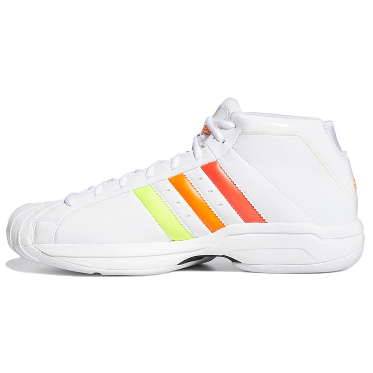 

новые Adidas Pro Model 2G Белые с сигнальным оранжевым 41