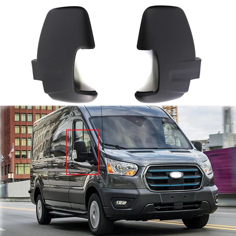 BK3117K746AA Wing Mirror Cover Caps Matte Black Fit For Ford Transit MK8 2014-2022 Left Right Door Mirror Housing Replacement Part