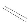 1 Pair Roof Drip Weatherstrip 75555?06080 Rubber Leakage Proof Dust Resistant Roof Weatherstrip