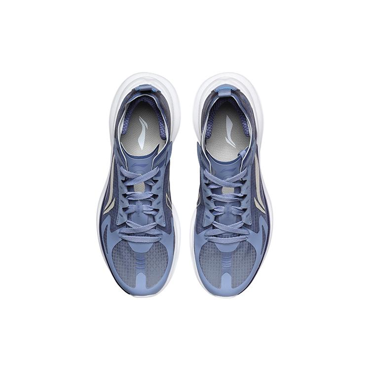 Li Ning Cushioning Support Cushioning Support Low Top Running Shoes Unisex Starry Blue ARHR057-4