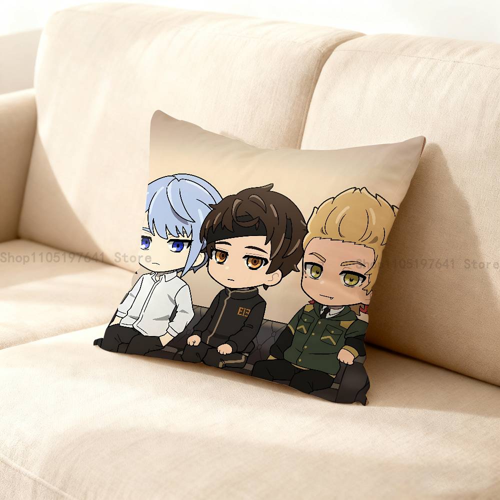 T-Tower of G-God Comics Pillow Case Cute Cartoon Anime peripheralsBedroom Sofa Decorative Cushion Cover Soft Cushion Cover