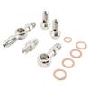 Kit de Durite d'Alimentation en Huile Turbo Haute Performance Pour Subaru AVCS Mitsubishi TD04 TD05 TD06 02-06 Moteur WRX