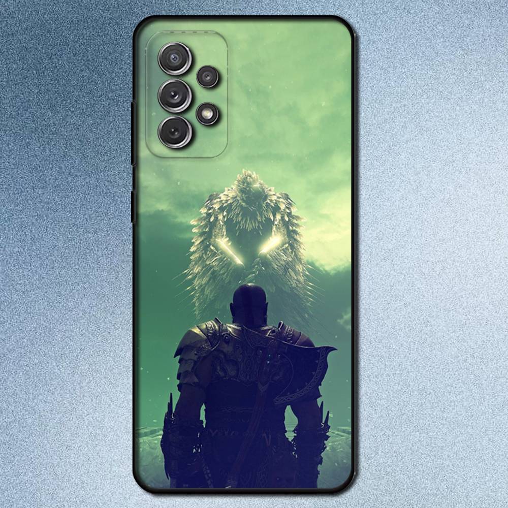

Игровой чехол для телефона G-God of War Для Samsung S25,S24,S21,S22,S23,S30,Ultra,S20,Plus,Fe,Lite,Note,10,9,5G Черный чехол Samsung S21plus