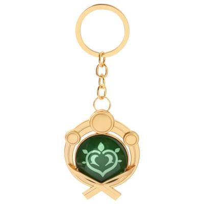Lightning Grass Elemental Eye of God Keychain Small Pendant for Car Bag Birthday School Festival Anime Lightning Grass [LOMANZI] Pendant, Keys,