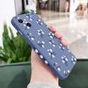 Korean Style Small Floral Phone Case for iPhone 17 16 15 14 13 12 11 Series Pro Max Plus Double Layer Protection