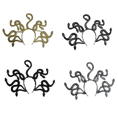 Horror Haarreifen Schlange Haarschmuck Neu Halloween Stirnband Cosplay Requisite
