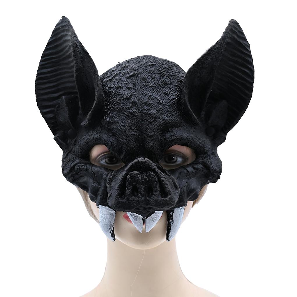 Bat Masks Cosplay Unique Vampire Costume Props Role-Playing Games Festive Celebrations Halloween Party Scary Masquerade Masks