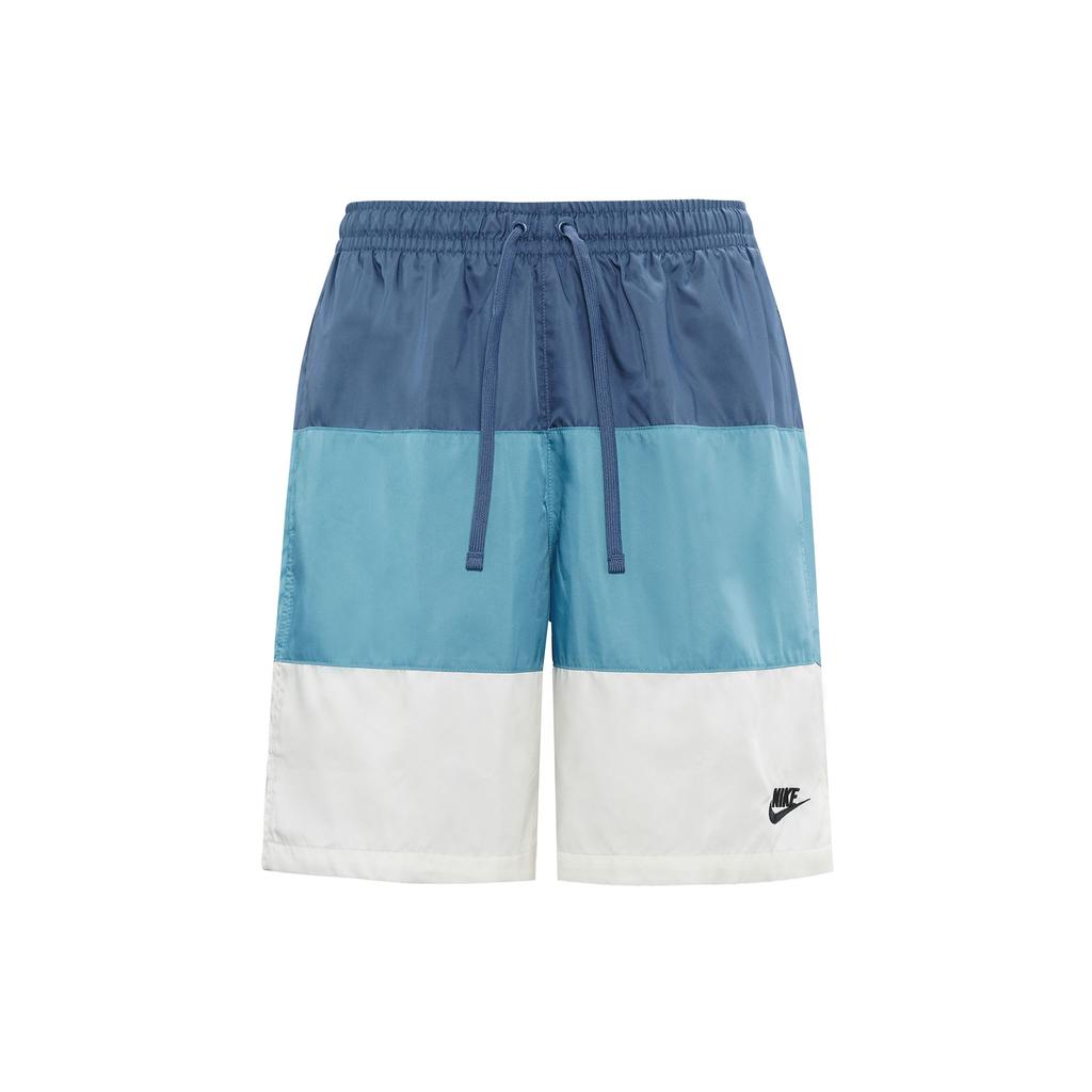 Nike Sportswear City Edition Americana Retro Multi-Color Woven Breathable Casual Shorts Men Bottoms Blue White CJ4488-491