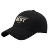 Fashion Letter Embroidery Cap Curved Brim Spring and Autumn Visor Sports Hat Men's and Women's Outdoor Sun Protection Baseball Cap