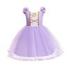 Cross-border Foreign Trade Children's Rapunzel Dress Dress Girl Dress Rapunzel Girl Dress