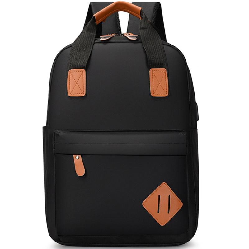 2025 Neuer Oxford Rucksack USB-Aufladung Dreiteiliges Set Reisetasche Unisex Business Computertasche Hohe Kapazität Freizeit Büchertasche