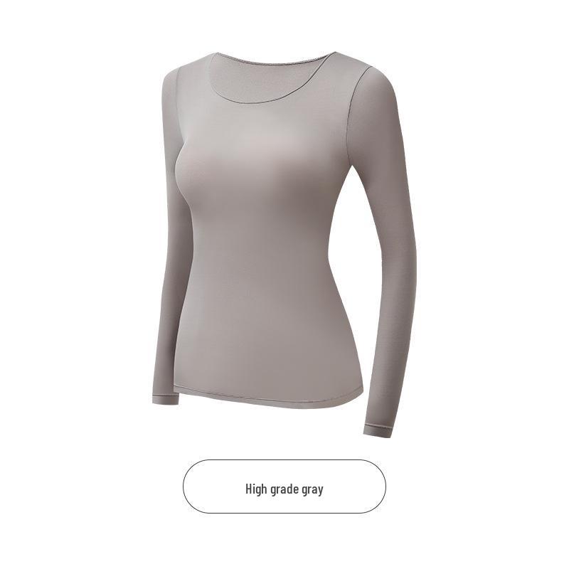 Damen Nahtloses Langarm Thermo-Set mit Hyaluronsäure für den Herbst
