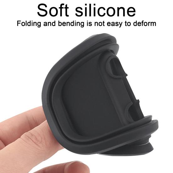 4Pcs Silicone Car Door Latch Protective Cover Universal Shock Absorption Door Lock Cover Anti-Rust Door Lock Shield for Vehicle Lock Cylinder