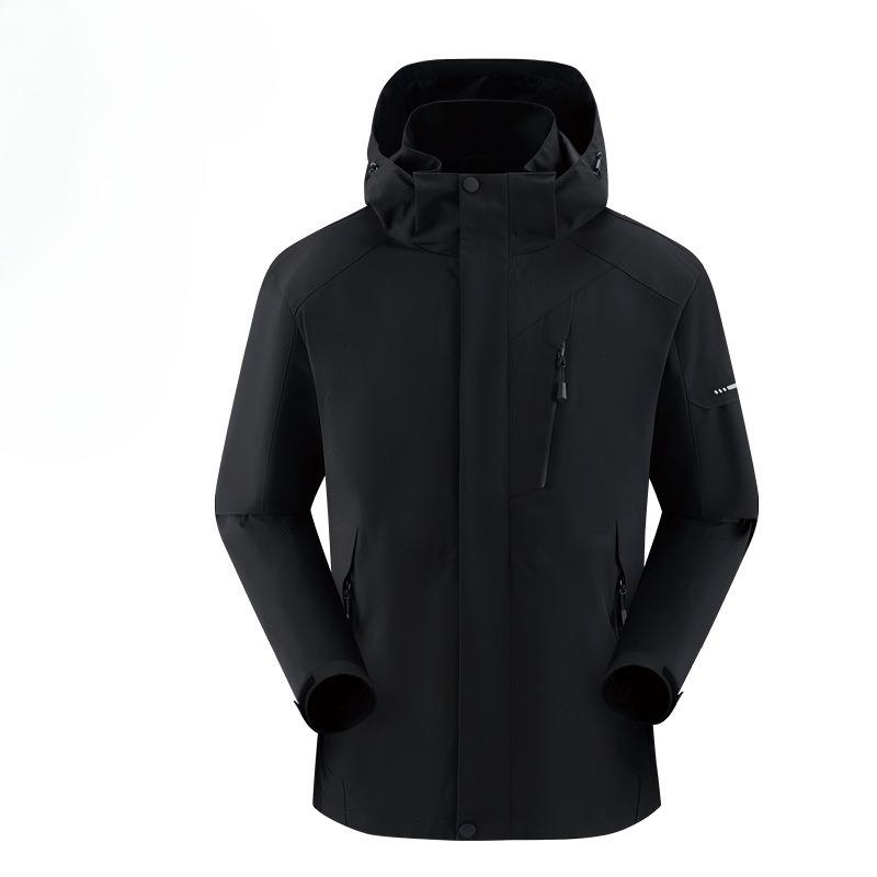 Aktywność na świeżym powietrzu Aktywna kurtka puchowa trzy w jednym Zdejmowana zimowa osłona przeciwwiatrowa Wodoodporna Ta sama kurtka dla mężczyzn i kobiet