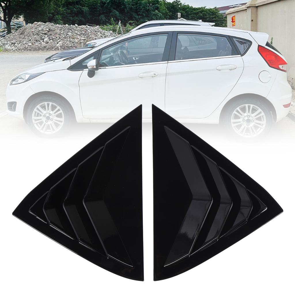 1 P  Rear Side Window Louver Privacy   Reduce Temperature Window Louver   Vent Scoop Shade Cover Blind for   MK7 7.5 2008 to 2017