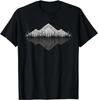 Wildlife Nature Hiking Hiker Forest Reflection Mountain T-Shirt Outdoor Clothes Mens T Shirt Graphic T Shirts Streetwear Camisas
