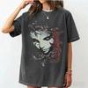 Grunge Style Graphic Tee Japanese Inspired Tshirt Gifts for Him Yk Clothing Cool Streetwear Shirts Baggy Shirts Unisex