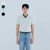 Unisex Mini Embroidered Cool Pique Collar ShorT Sleeve T shirT Mq2k9471