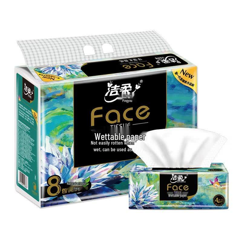 Jie Rou Oil Painting Series Facial Tissues
