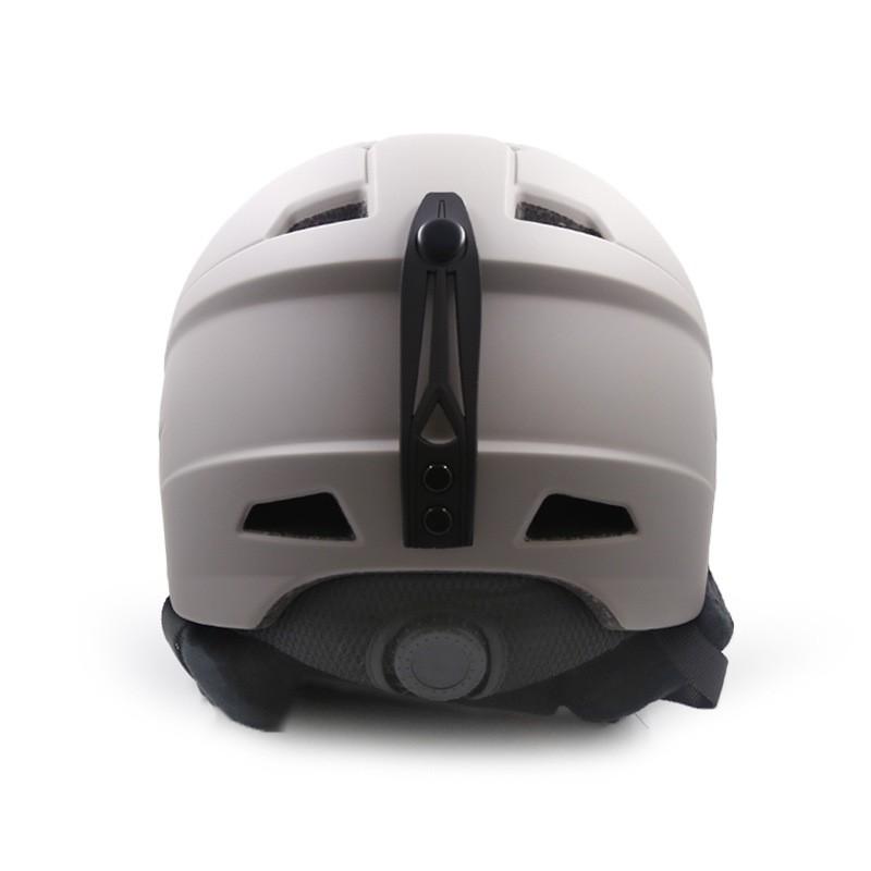 Integrated Ski Helmet With Removable Goggles TPU Outdoor Winter Sports Protection Headgear Adults