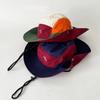 Adjustable Contrasting Color Bucket Hats Quick Drying Sun Protection Fishing Caps  Holiday