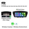 Ainavi 8,8palcové autorádio pro BMW řady 5 E60 E61 E90 E91 multimediální bezdrátové carplay android auto hlavní jednotka systém CCC CIC
