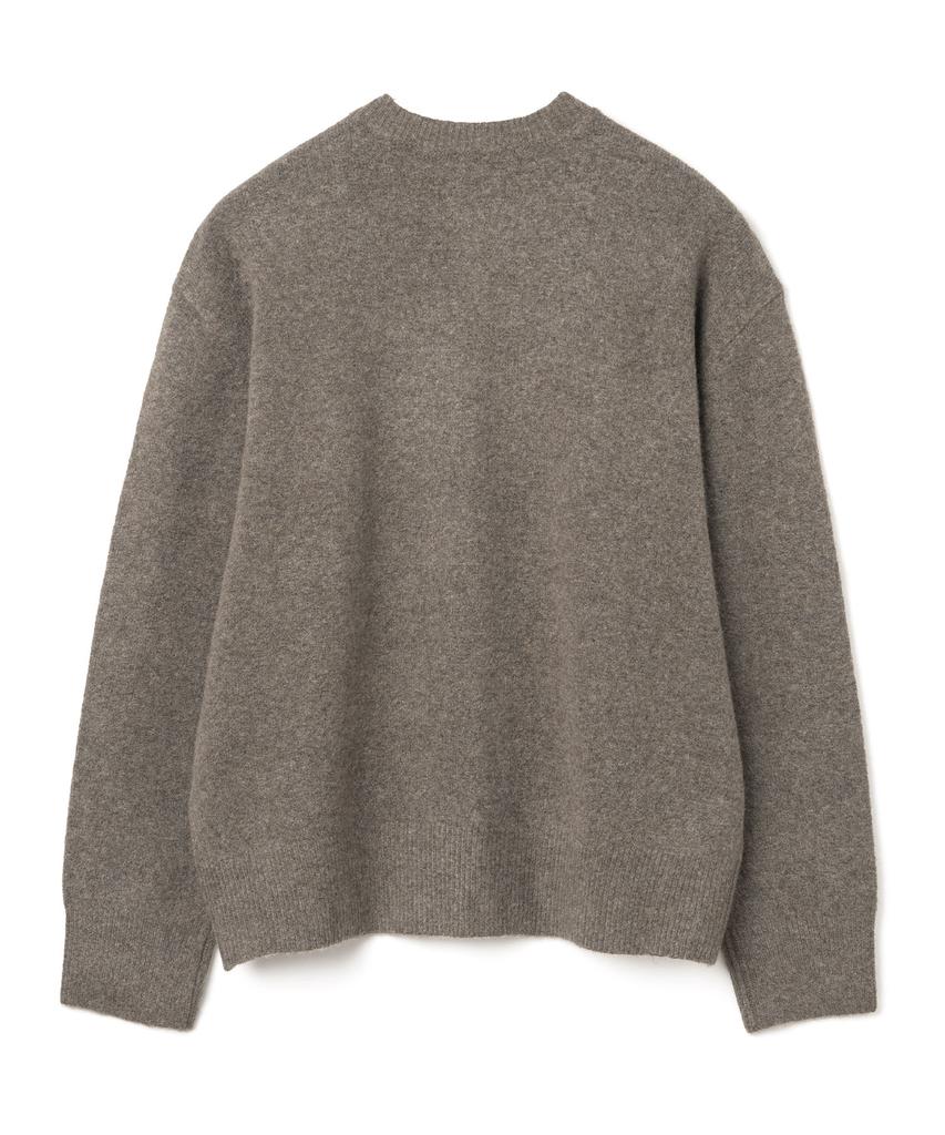 Millo Archive Crop Move Cardigan [Melange Brown]