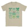 Harajuku T Shirt Cute Green Shamrock Bow Coquette Cotton T Shirts St Patricks Day Fashion Tee Shirt for Couple Beac Top Tees