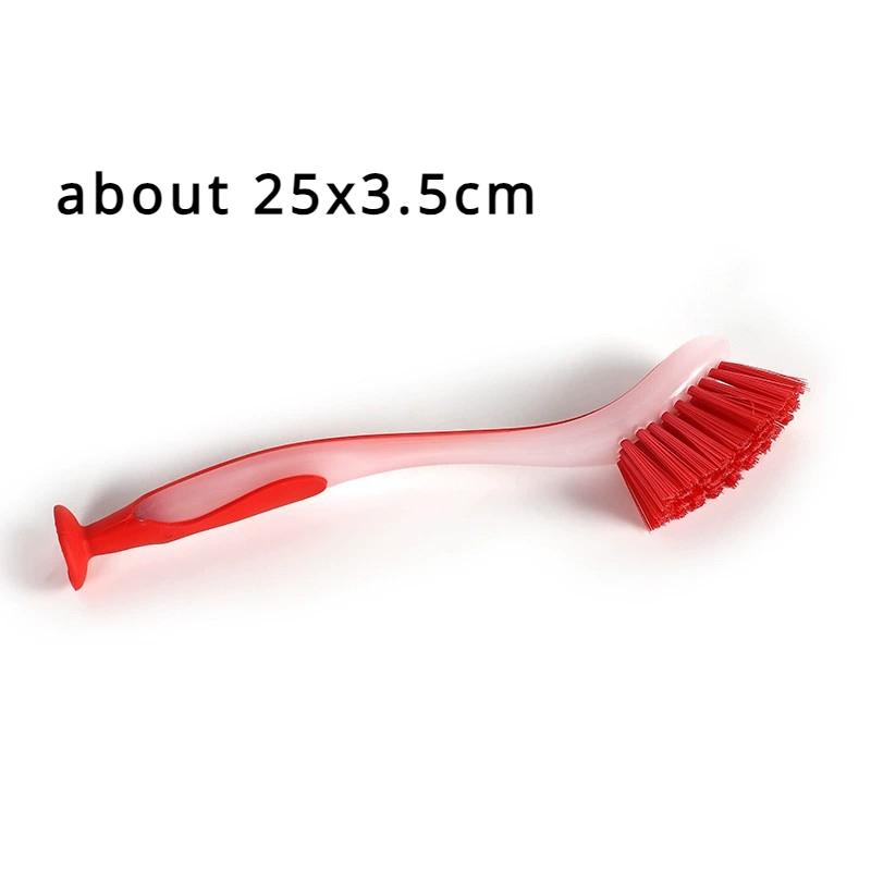 Multifunctional Kitchen Brush Hunging Long Handle Pan Pot Brush Dish Bowl Washing Cleaning Brush Household Kitchen Clean Tools