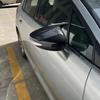 For Peugeot 508 Citroen C4L 2013-2016 Car Sticker Rearview Side Mirror Cover Wing Cap Exterior Door Rear View Case Trim Carbon