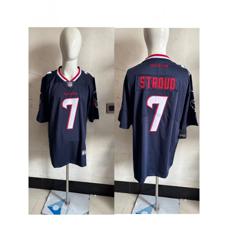 Mens Oversized Embroidered NFL Houston Texans Los Angeles Chargers Football Jersey Fan Wear Casual Sport Outfit
