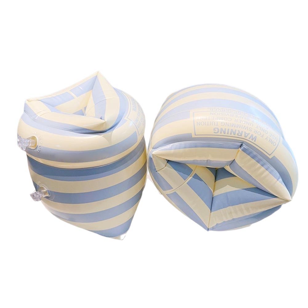 1Pair Arm Sleeve Floats Double Air Bag Inflatable Swimming Pool Arm Floaters PVC Printed Adult Kids Swimming Accessories