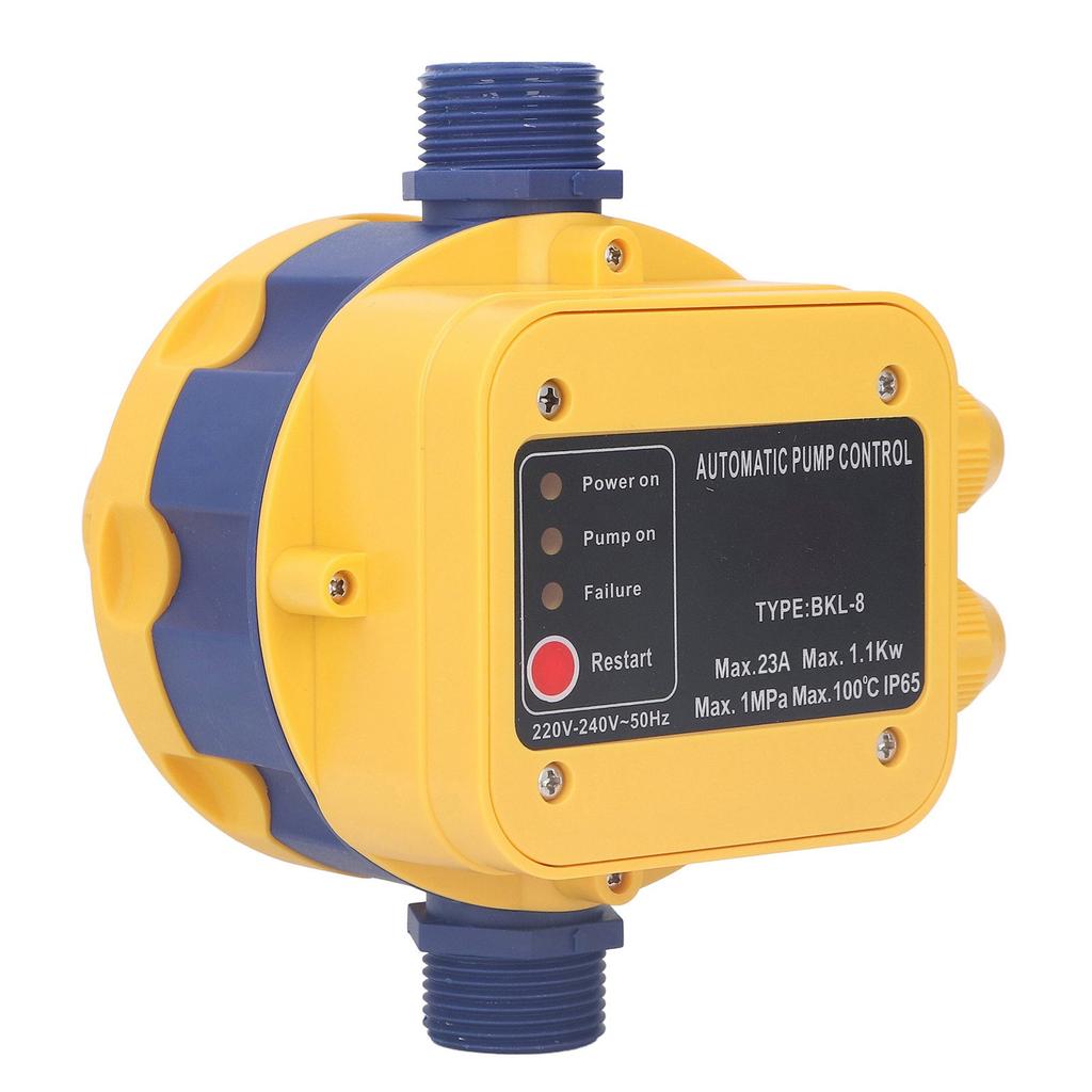 Automatischer Wasserpumpenregler Elektronischer Druckschalter 145PSI Einstellbarer Mangelschutz